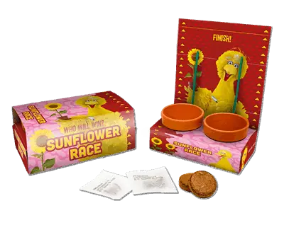 Introduce children to Gardening with Sesame Street Seeds!