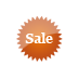 Sale spot orange